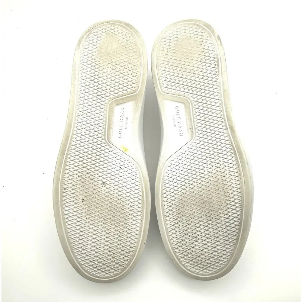 Cole Haan Women's Size 11B White Canvas Grand 360 Low Top Comfort Sneakers